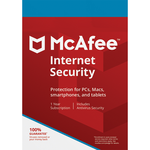 McAfee-Internet-Security-2018-500x500-1-1.png McAfee Internet Security - 1-Year / 3-Device - Image 1