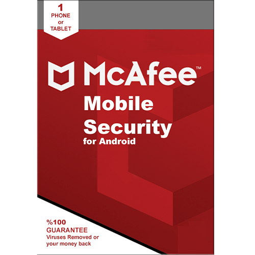 Mcafee-Mobile-Security-Android-500x500-1-1.png McAfee Mobile Security - 1-Year / 1-Android - Image 1